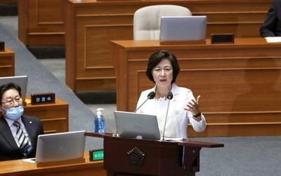 김태흠 "싸우러 나왔나" 추미애 "망신주는 질문 말라"