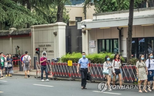 中보복카드 청두 美영사관은 '티베트·신장 정보수집 요충지'