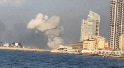 [영상] "핵폭발 같았다"…레바논 베이루트 폭발사고 순간