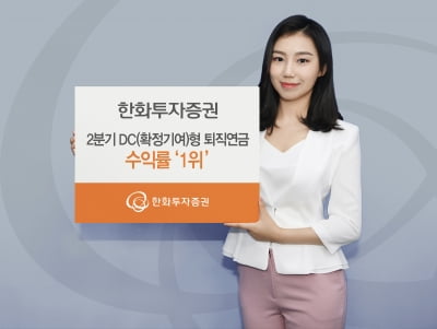 한화투자증권, 2분기 DC(확정기여)형 퇴직연금 수익률 1위