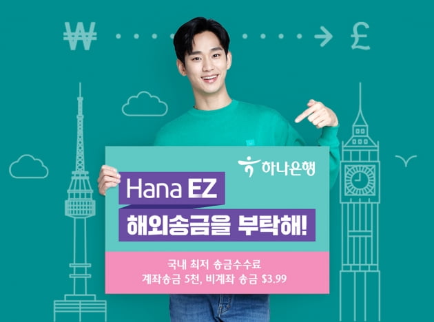 하나은행, 해외송금 앱 ‘하나 EZ’ 수수료 깎아준다