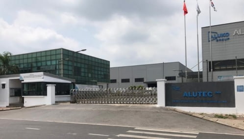 전기차용 배터리팩 하우징을 생산하는 알루코의 베트남 타이응우엔 공장.     알루코 제공