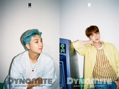 방탄소년단 'Dynamite' 개별 티저 공개…7인 7색 매력