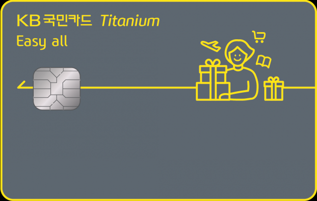 원하는 할인 혜택과 한도를 직접 설계하는 'KB 이지올 카드'