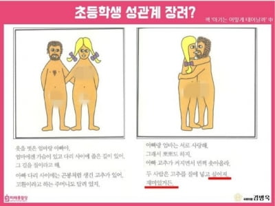 "성관계, 재밌거든"…초등 性교육책 논란