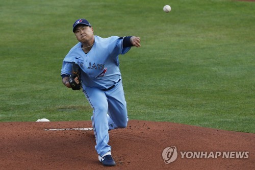 &#39;류현진 노 디시전&#39; 토론토, 마이애미에 5-4 신승