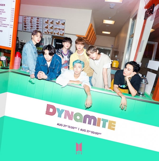 방탄소년단, 디지털 싱글 `Dynamite` 세 번째 티저 포토 공개…카리스마 발산