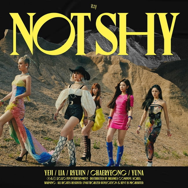 ITZY, `Not Shy` 선주문 20만 장 & 뮤직비디오 공개 17시간 만에 1000만 뷰 초고속 돌파