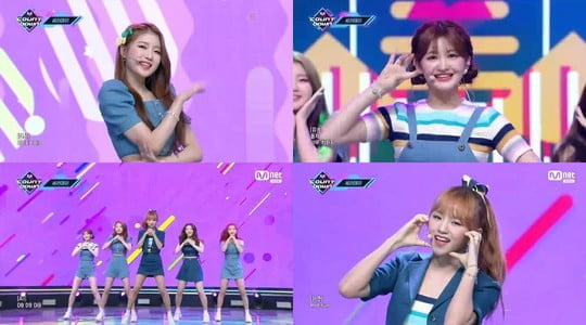 세러데이, 엠카운트다운서 중독성 퍼포먼스로 팬심 자극 (사진=방송캡쳐)