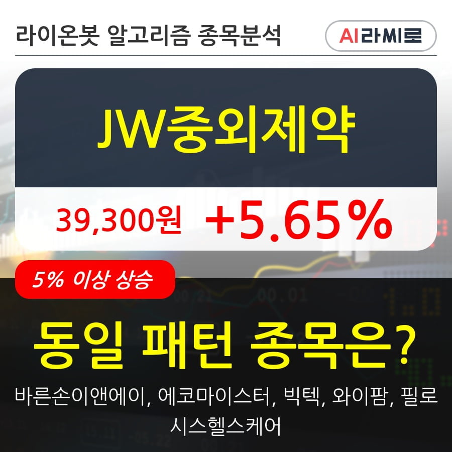 JW중외제약