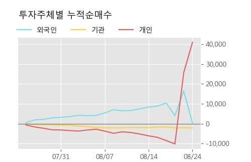 '피제이전자' 52주 신고가 경신, 단기·중기 이평선 정배열로 상승세