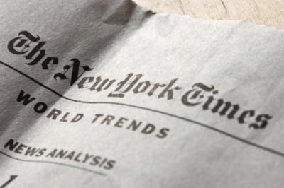 떠나는 톰슨 CEO "20년 뒤엔 NYT 종이신문 안 나올 것"