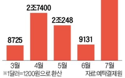 국내 투자자, 지난달 해외주식 3.8조원 순매수