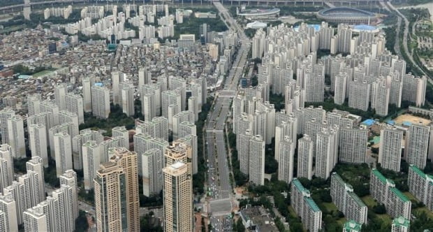 서울 시내 아파트 전경. (자료 뉴스1)