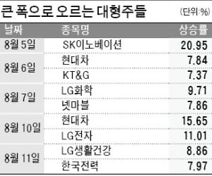 하루 15% 급등…'잡주'처럼 움직이는 대형주