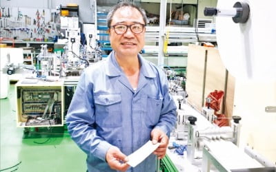 기계 80여종 개발한 정밀기계 제작의 달인…부품 1만개 '마스크 제작기' 두달 만에 완성