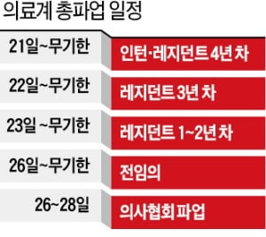 확진자 300명 넘어선 날…의사들은 파업 강행했다