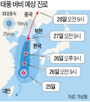 "사람 쓰러지고 기차 탈선"…태풍 바비 '매미'만큼 강력