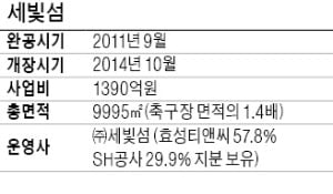 한강 세빛섬의 '눈물'