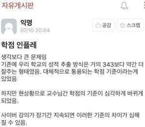 카이스트, 가을학기에 SU제도 도입, 학생들 반응은?