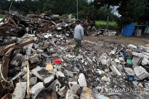 '4명 사망·8명 실종' 충북 인명피해 2000년대 3번째