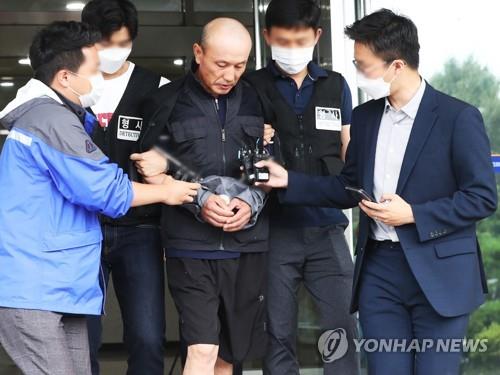 옛 연인 살해한 중국교포 유동수 검찰 송치…"혐의 부인"