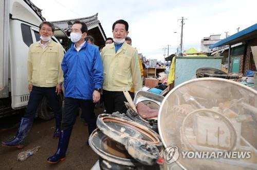 집중호우 피해 중소기업·소상공인 재해자금 '원스톱' 신청