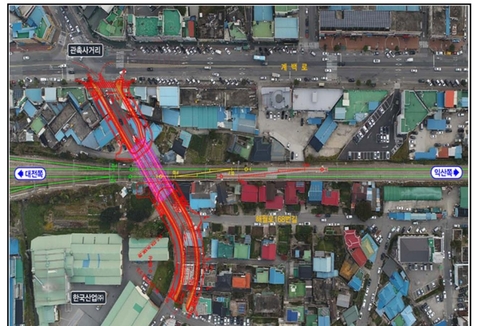호남선 철도 논산 관촉건널목 입체화 공사 착수…2023년 완공
