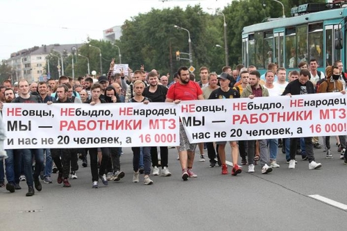 벨라루스 대선 불복 시위 엿새째 지속…야권, 재선거 등 요구(종합)