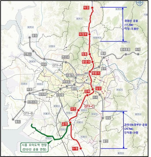 시흥시, 국가철도망 계획에 제2경인선 등 3개 노선 반영 건의