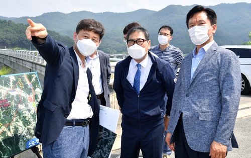 경북도 하대성 경제부지사 취임…통합신공항 현장 방문