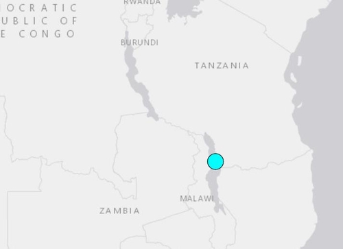 동아프리카 탄자니아서 규모 5.0 지진