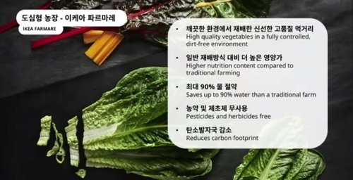 이케아, 코로나19에도 매출 33%↑…광명점에 도심형 농장 첫선