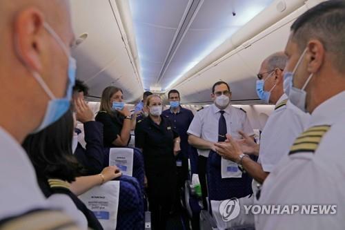 이스라엘 국적기, UAE로 역사적 첫 비행…사우디 상공 통과(종합)