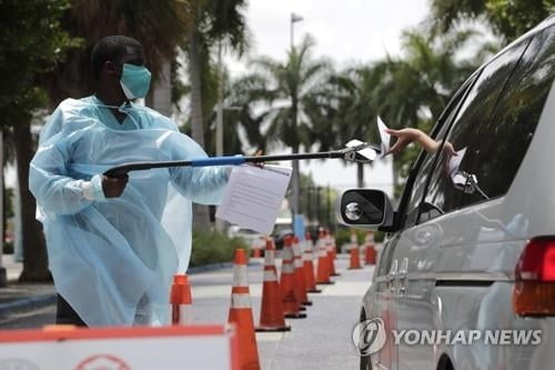 미국 코로나19 검사 감소…"하루 검사속도 5배로 올려야"