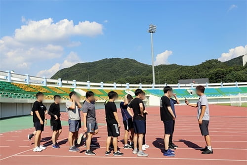 안성 이투스247기숙학원, 2021 경찰대·사관학교 2차 체력검정 준비