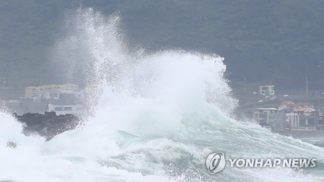 "역대 최고 수준의 세력"…태풍 바비 지나는 제주 초긴장