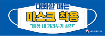 "카페서 마스크 쓰고 대화해야"…정부, 생활방역지침 준수 당부