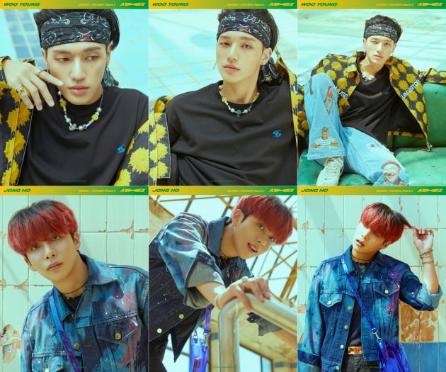 에이티즈 우영, 종호/사진=KQ엔터테인먼트