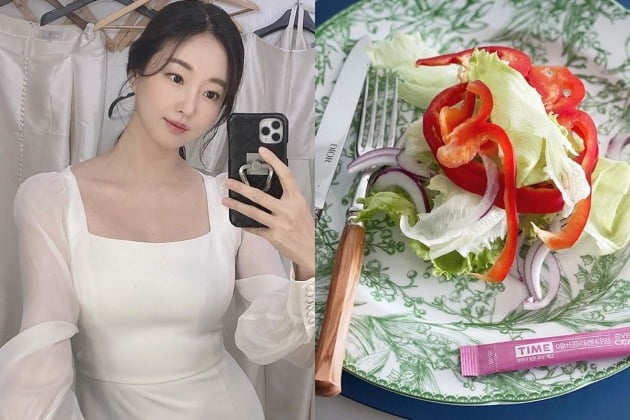 배우 김사랑이 아침 식단을 공개했다. / 사진=김사랑 인스타그램