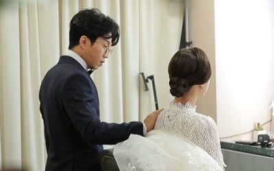 '동상이몽2' 박성광♥이솔이, 결혼식 현장 최초 공개