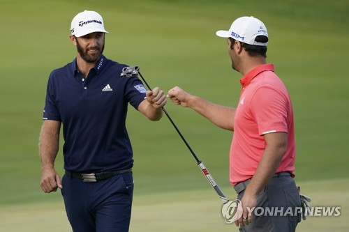 람, 연장전서 20ｍ 버디 퍼트…PGA 투어 BMW 챔피언십 우승