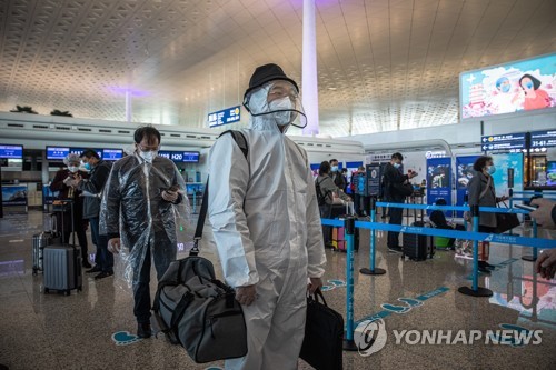 중국 코로나 신규 확진 나흘째 본토 '0'…역유입만 7명