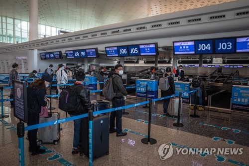 중국 코로나19 해외 역유입만 22명…엿새째 본토 발병 0명