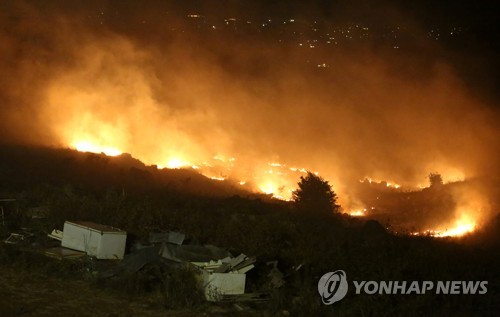 이스라엘, 레바논 무장정파 헤즈볼라 공습