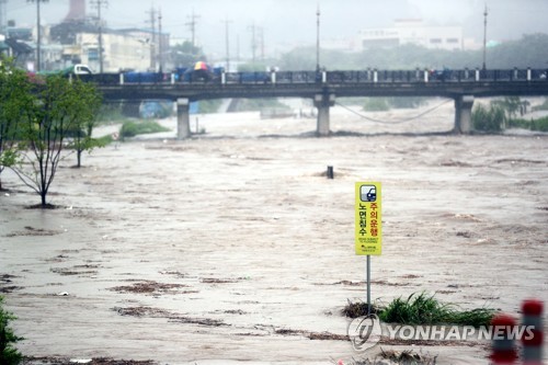 전북지역 7∼8일 또 많은 비 예보…최대 300㎜ 이상