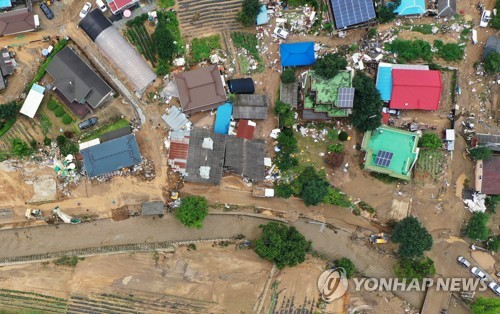 경기도 동북부 중심으로 빗줄기 점차 세져…포천 시간당 54㎜