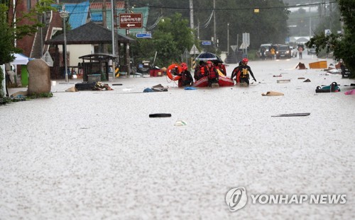 작년 전체 강수량보다 많은 1천20㎜ 내린 철원…수해복구 구슬땀