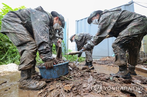 강원 남부 많은 비…중남부 최고 150㎜ 이상