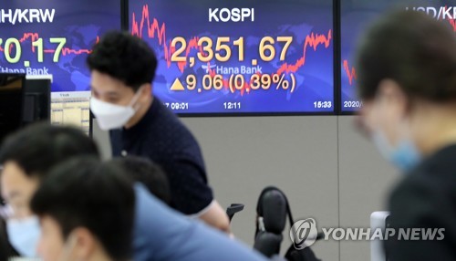 '연고점 행진' 코스피, 2,400선 고지 넘을까